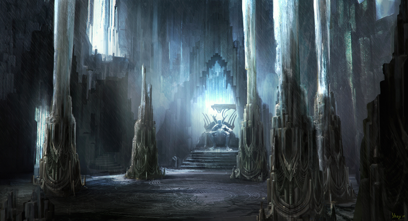 Illustration for article titled Thor concept art includes a complete map of Asgard